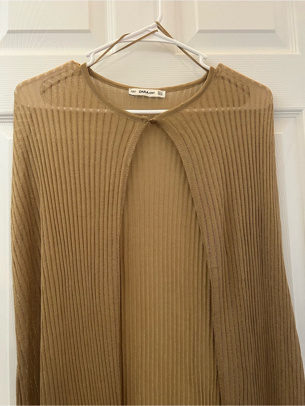 Zara Ribbed Cape